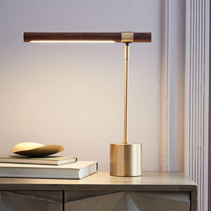 Modern Gold and Wood Desk Lamp - kingkong游戏_金刚kingkong游戏下载与KINGKONG官网