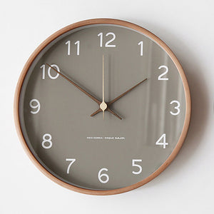 Arlo Nordic Wall Clock With Wood Frame - kingkong游戏_金刚kingkong游戏下载与KINGKONG官网