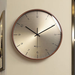 Gold Bauhaus Style Wall Clock - kingkong游戏_金刚kingkong游戏下载与KINGKONG官网