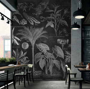 Vintage Botanical Wall Mural - Staunton and Henry