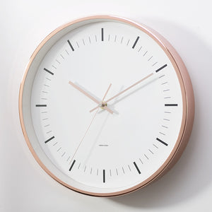 Minimalist Nordic Copper Wall Clock - Staunton and Henry