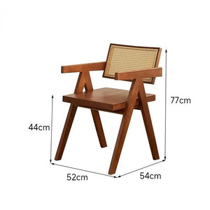 Replica Chandigarh Solid Wood Chair - Staunton and Henry