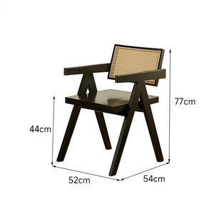 Replica Chandigarh Solid Wood Chair - Staunton and Henry