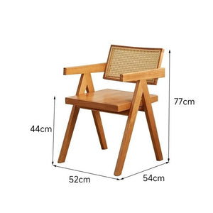 Replica Chandigarh Solid Wood Chair - Staunton and Henry
