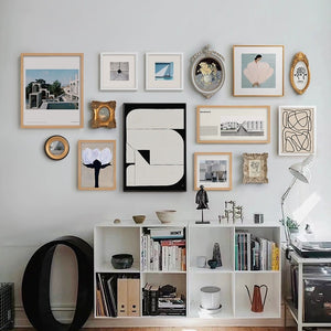 Large Abstract Modern Wall Art - 14 Piece Set - Staunton and Henry