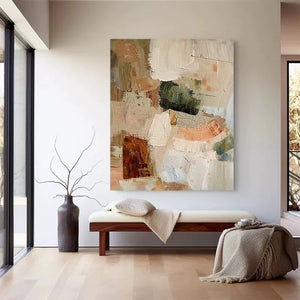 Warm Tones Abstract Wall Art Framed Print - kingkong游戏_金刚kingkong游戏下载与KINGKONG官网