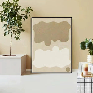 Bold Black & Gold Abstract Art Framed Print - Staunton and Henry