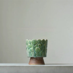 Nordic Style Textured Ceramic Plant Pot - Staunton and Henry
