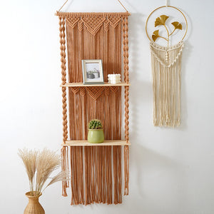 Macrame Wall Hanging Shelf - Staunton and Henry