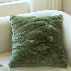 Oasis Textured Green Cushion Cover Collection - Staunton and Henry