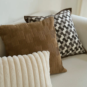 Barrow Textured Warm Beige Cushion Cover Set - kingkong游戏_金刚kingkong游戏下载与KINGKONG官网
