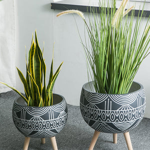 Modern Moroccan Planter with Legs - Staunton and Henry