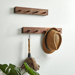 Walnut Wall Hooks - Staunton and Henry