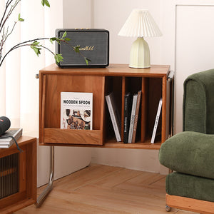 Nova Solid Wood Bookcase Side Table Cabinet - Staunton and Henry