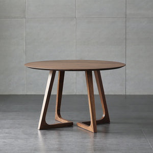 Ash Wood Round Dining Table - kingkong游戏_金刚kingkong游戏下载与KINGKONG官网