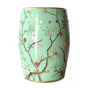 Modern Chinese Ceramic Hand-Painted Stool - kingkong游戏_金刚kingkong游戏下载与KINGKONG官网