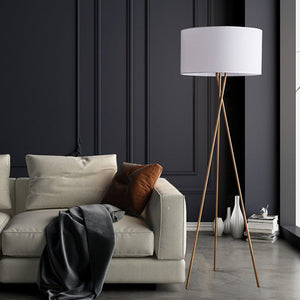 Miro Gold Tripod Floor Lamp - kingkong游戏_金刚kingkong游戏下载与KINGKONG官网