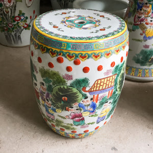 Prosperity Garden Ceramic Drum Stool - kingkong游戏_金刚kingkong游戏下载与KINGKONG官网