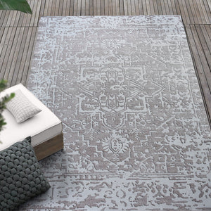 Sahara Vintage Modern Beige Persian Rug - Staunton and Henry