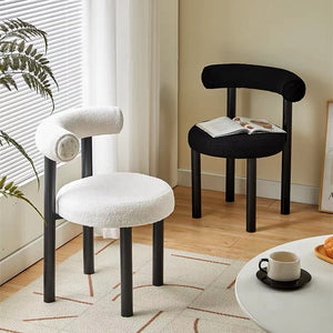 Round Upholstered Dining Chair - Staunton and Henry