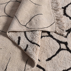 Vinak Natural Black and White Area Rug - Staunton and Henry