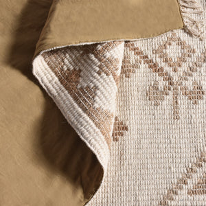 Tamar Beige and Cream Tribal Rug - Staunton and Henry