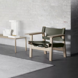 Safari Sling Leather Lounge Chair - Staunton and Henry