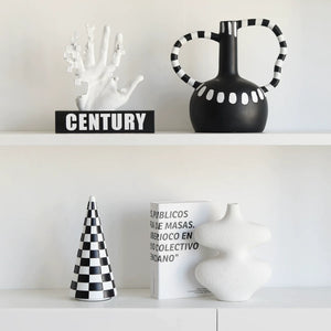 Mondo Italian Sculptural Ceramic Ornament Set - Staunton and Henry