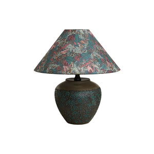 Lotus Grove Chinese Ceramic Table Lamp - Staunton and Henry