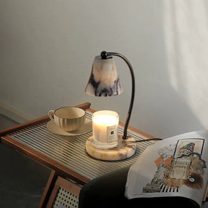 Marble Arc Aromatherapy Candle Warmer Lamp - Staunton and Henry