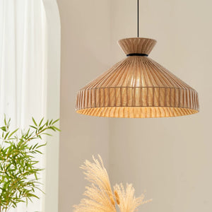 Sora Weave Japandi Pendant Light - Staunton and Henry
