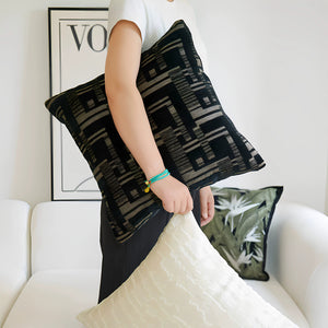 Arden Green Botanical Jacquard Cushion Cover Set - Staunton and Henry