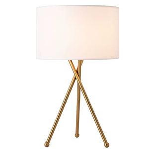 Miro Gold Tripod Table Lamp - Staunton and Henry
