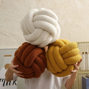 Boucle Knot Cushions - Staunton and Henry