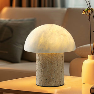 Luma Mini Stone Table Lamp - Staunton and Henry