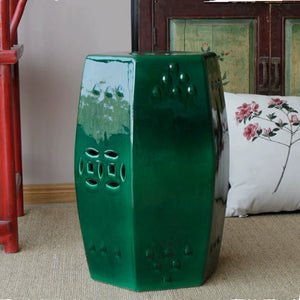 Emerald Guardian Ceramic Garden Stool - kingkong游戏_金刚kingkong游戏下载与KINGKONG官网