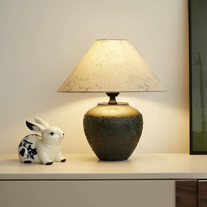 Lotus Grove Chinese Ceramic Table Lamp - Staunton and Henry