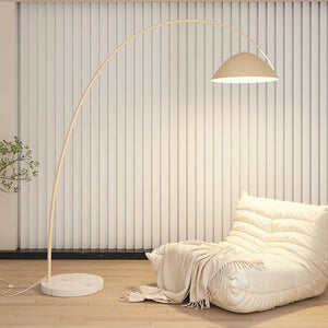 Moda Cream Arched Floor Lamp - Staunton and Henry
