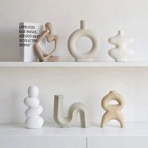 Nuevo Wabi-Sabi Sculptural Ornament Set - Staunton and Henry