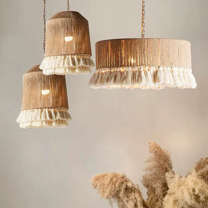 Nomad Boho Chic Tassel Pendant Light - Staunton and Henry