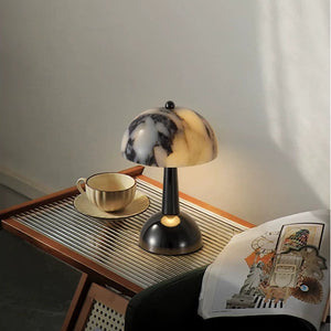 Bella Rechargeable Cordless Marble Lamp - Staunton and Henry
