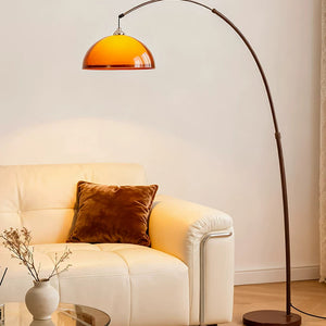 Amber Lounge Arched Floor Lamp - Staunton and Henry