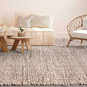 Elowen Natural Handwoven Wabi Sabi Rug - Staunton and Henry