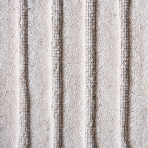 Aurelle Organic Shaped Modern Cream Rug - Staunton and Henry