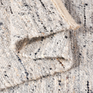 Thales Handwoven Textured Cream and Grey Rug - Staunton and Henry