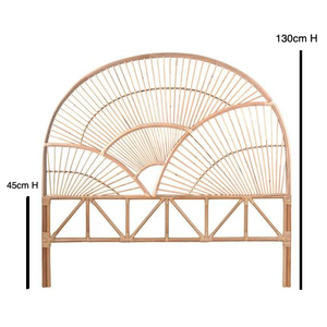 Eclipse Rattan Cane Bedhead - Staunton and Henry